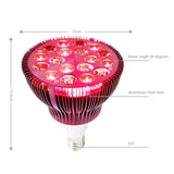 Red Light Therapy LED E27 54W Red Light LED Massage Therapy Lamp  660nm 850nm Near Infrared Therapy Light LED Lamp/ Red Light Grow LED Bulb