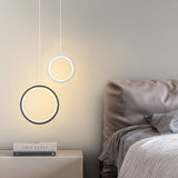 Nordic Restaurant Lamp Kitchen Island Pendant Light Bedside Led Lighting Light Fixtures Bedroom Decor Hanging Light White Black