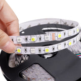 DC 12V RGBW RGB WW LED Strip Light SMD 5050 60Leds/m Waterproof Led Lamp 5m 10m Flexible Led Stripe with 40 key IR Controller