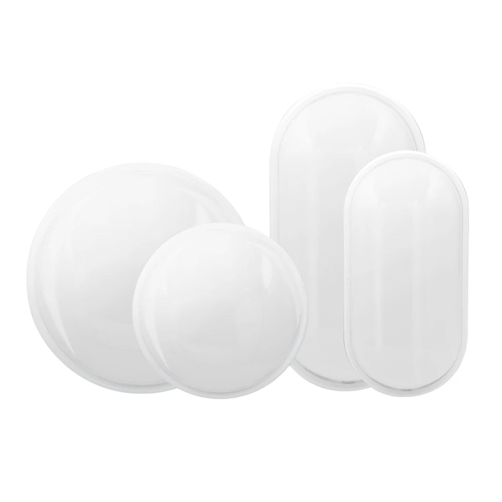 IP65 Waterproof LED Moisture-Proof Ceiling & Wall Light (16W/20W) - Round, Oval & Square Surface-Mount Lamp for Bathroom, Outdoor & Garden