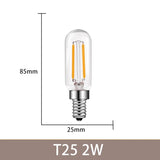 Vintage LED Filament Bulbs C7 C35 T20 G40 - 4W 6W Dimmable E14 E12 Decorative Ampoule
