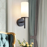 American Classic Fabric Wall Lamp Nordic Retro Led Bedside Light Indoor Bedroom living room sofa Corridor Stairs Decors Sconce