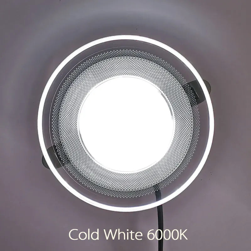 Light Guide LED Downlight 3W 5W 7W 9W 12W 15W Ceiling Recessed Lamps Round Shape Acrylic Panel Indoor High Brightness