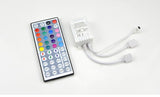 Led Controller 24 Keys LED IR RGB Controler box 1 to 2 Controller IR Remote Dimmer DC12V For RGB 3528 5050 LED Strip Lights