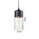 Nordic Modern LED Pendant Lights Fixtures Bedroom Dinning Living Room Light Wood Color Glass Hanging Lamp Luminaria