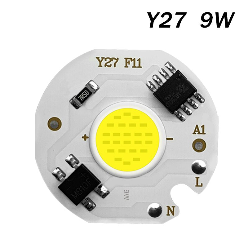 Led Chip Lights Spotlights Lamp 220v Smart 3w 5w 7w 9w 10w 12w Lamp For Flood Light Rectangular No Need Driver Lampara Diy
