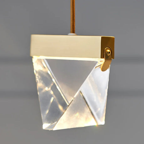 Nordic Luxury Restaurant Pendant Lights Study Room Dining Chandelier Lamps Modern Minimalist Kitchen Bedroom Crystal Lighting