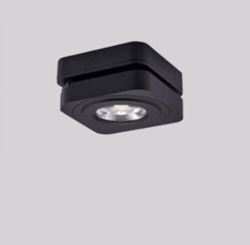 Led Ceiling Lamps Spot Light 360 Degree Rotation Downlights AC85-265V 7W 10W 12W 15W Folding COB LED Downlights Surface Mounted
