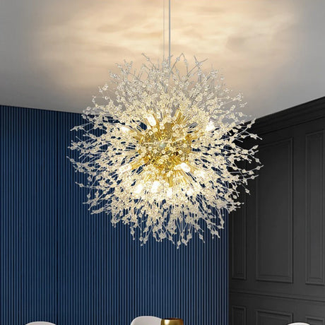 Nordic Living Room Chandelier Creative Dandelion Bedroom Study Dining Room Decorative Chandelier Clothing Shop Art Lamp