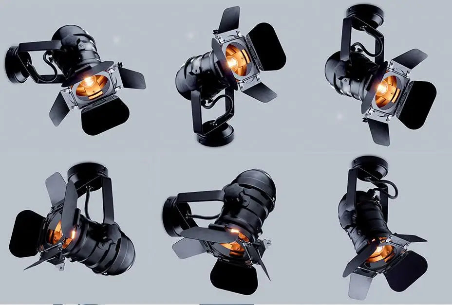 Industrial Retro Tripod Floor Lamp - Creative Studio Black Light Stand