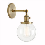  5.9'' Vintage Wall Lamp Modern Glass Wall Sconce Wall Lights Fixtures luminaire Loft Bedside Mirror Lamp Stair Lights