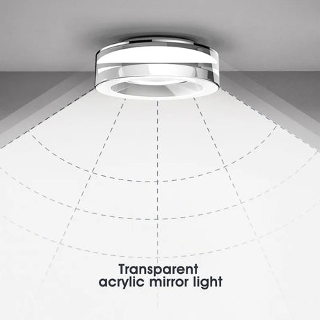 Luxury Style 5W 7W 9W Dimmable Recessed LED Downlight Ceiling Spot Lighting Bedroom Kitchen 3 Color Changeable Lamp With Driver