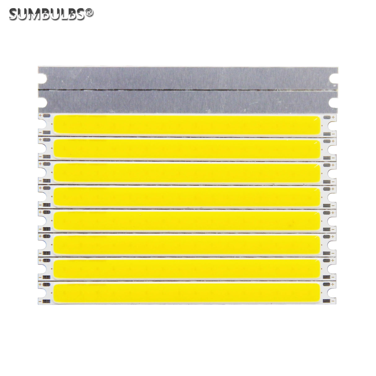 LED 5W DC 12V LED COB Bulb Strip Light Source Warm Pure White DIY 10CM 500LM 100x8MM Lamp