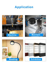 10W Industrial Sewing Machine LED Light Multifunctional Flexible Portable Work Lamp Magnetic For Workshop
