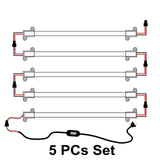 220V LED Rigid Strip Night Lamp Under Cabinets 72 LEDs 30cm 40cm 50cm 8W With Switch ON/OFF EU Plug LED Bar lights Desk Bulb