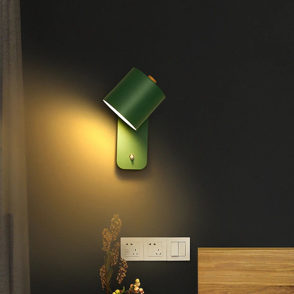 Led Wall Lamps Indoor Lights Staircase Lighting Nordic Modern Bedroom Sconce Home Decors For Living Room With Switch Wall Lamp