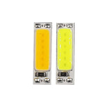25x7mm COB LED Light  1W 3V LED Lamp Chip 25mm Super Tiny Bar Lights Warm Cold white for DIY Electronic products Signal Lighting