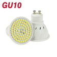GU10 E27 E14 Lampasas LED Bulb 220V 240V Bombillas LED Lamp 48 60 80 LED Spotlight 2835 SMD Lampasas light