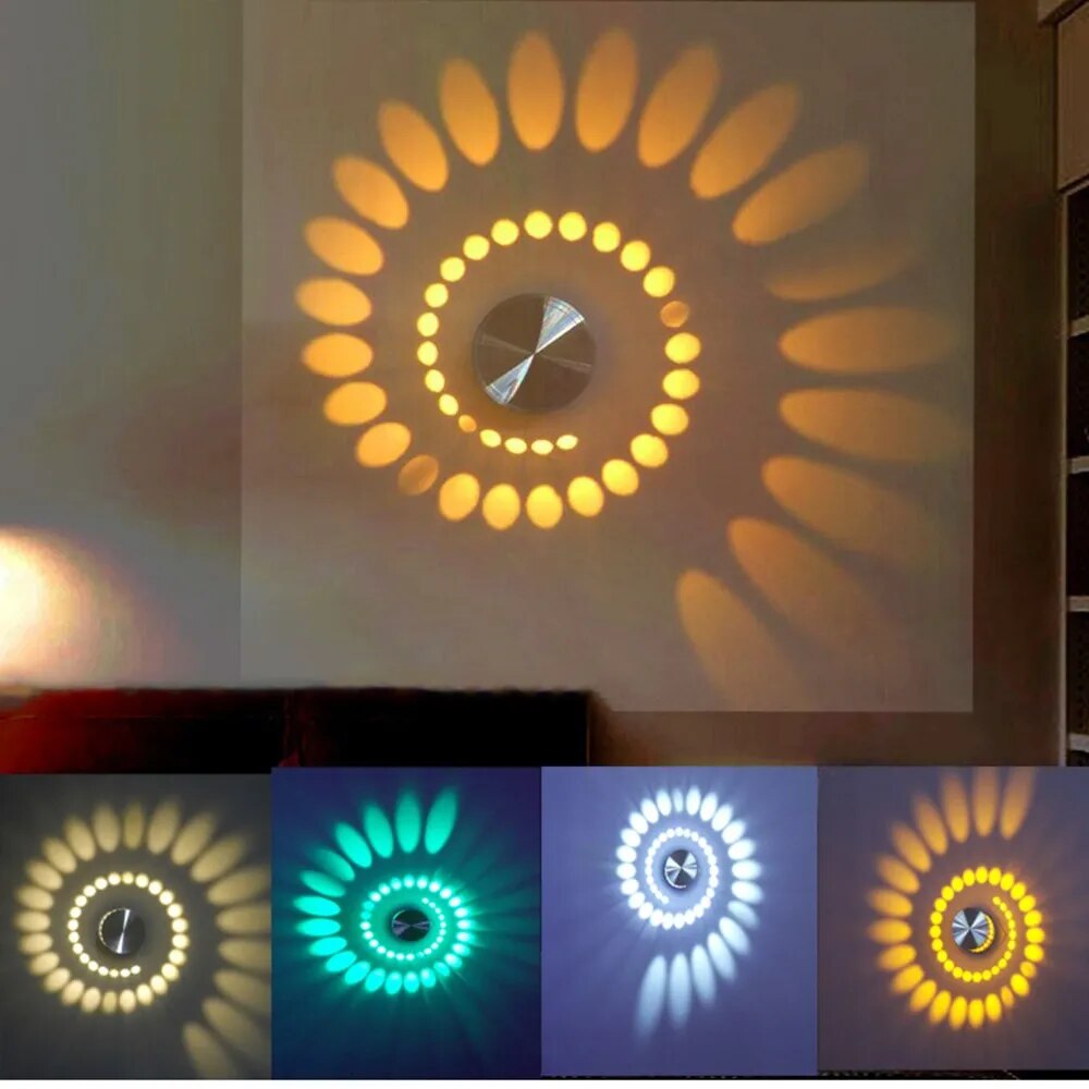 LED Downlight Ceiling Surface Mount LED Light Modern KTV Bar Party Light RGB Spot light for Corridor Living Room Light Fixture