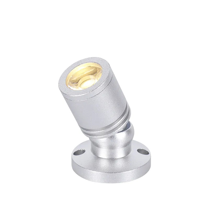 LED Spotlight Mini Surface Mounted Lamp 3W AC220V Downlight lamp Jewelry Display Ceiling Recessed Cabinet DC12V 24V Spot Lamp