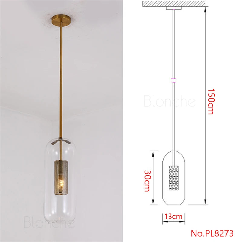 Modern Glass Wall Lights Led Metal Lamps Nordic Wall Lamps for Bathroom Bedroom Living Room Home Lights Loft Fixtures Luminaire