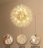 Nordic Living Room Chandelier Creative Dandelion Bedroom Study Dining Room Decorative Chandelier Clothing Shop Art Lamp