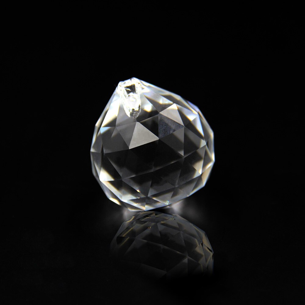 15mm-100mm Clear Color Crystals Glass Balls For Chandeliers Shinning Prism Lighting Parts For Sale