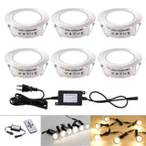 LED Deck Lights 12V Dimmable Underground Lamp | Recessed Outdoor Stair Lighting | IP67 Waterproof Garden Lights