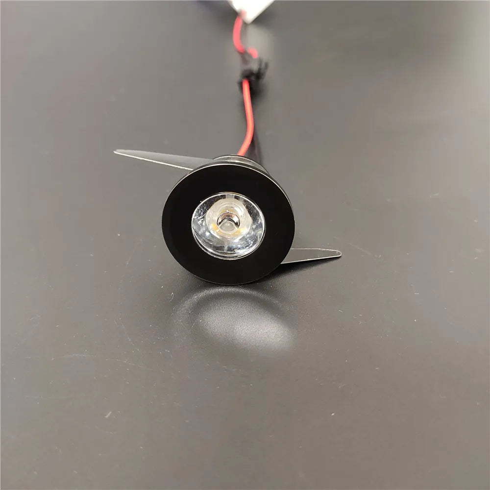 1w mini spot light AC 110v 220v dimmable for ceiling 3W Recessed lamp Home Under Cabinet Lights led white spot light fixture