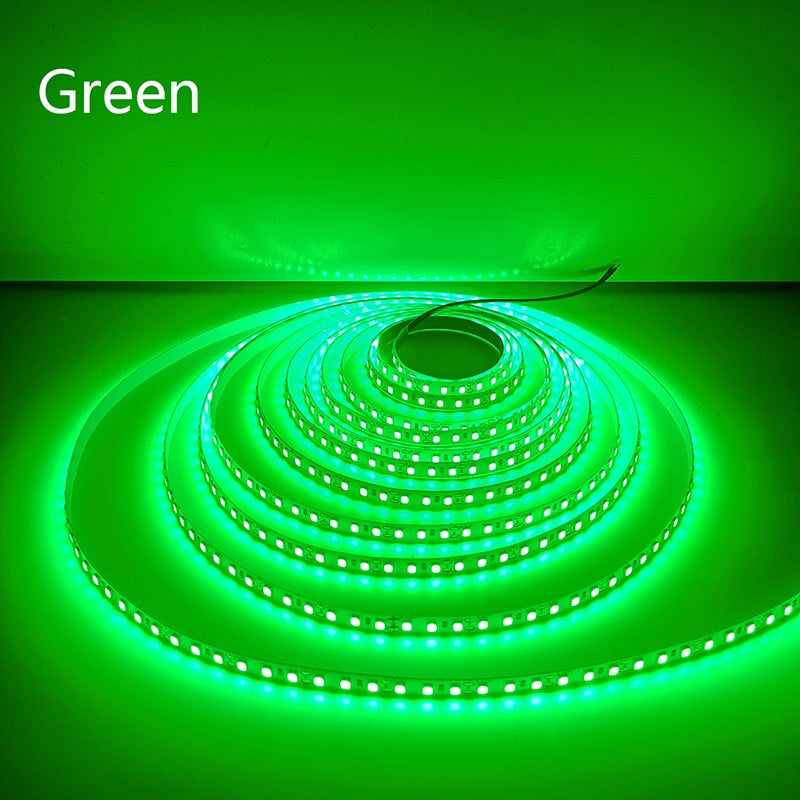 LED Strip 2835 DC12V 24V 120LEDs/m Home Lamp Strip Red Ice Blue Green Yellow Pink Flexible And Cuttable Soft Lamp Bar