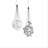 Nordic Stochastic Chandelier designer glass bubble chandelier living room bedroom bar restaurant aisle kitchen island lighting