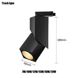 Modern LED Spotlights AC90~260V Led Folding Ceiling lamp 15W 20W Surface Mounted Downlights Lighting Litghts for Bedroom