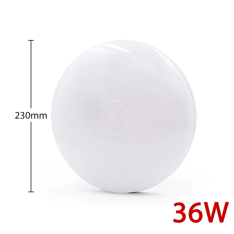 Ultra-Thin Surface Mount LED Ceiling Light (6W-48W) - AC85-265V Flush Mount Panel Lampada Lamp Fixture for Bedroom & Living Room