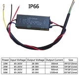 LED Driver 10W 20W 30W 50W 220mA/600MA/900MA/1500MA Power Supply Floodlight LED Driver Light Transformer IP66 Waterproof Adapter