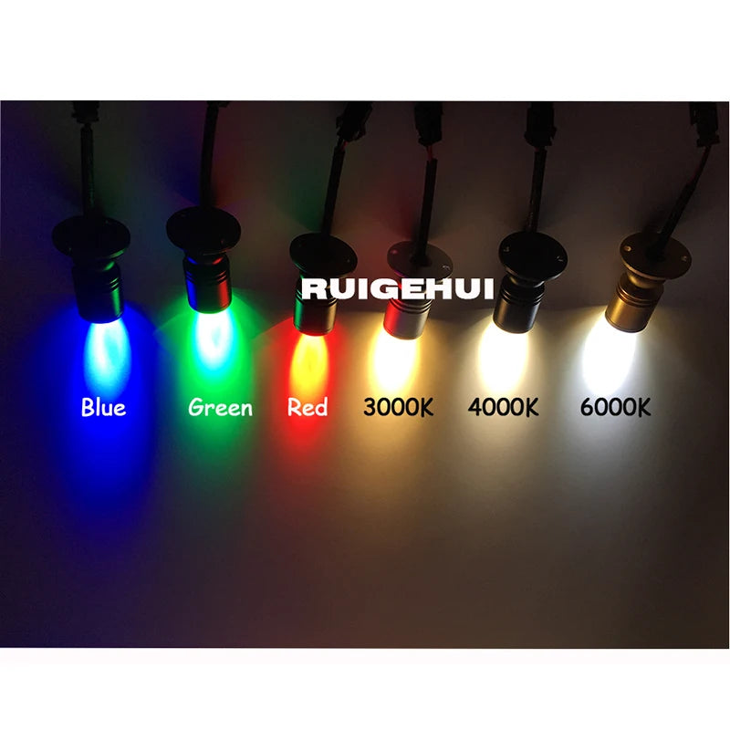 1W 3W Led Recessed Cabinet Mini Spot Light 110V 220v Downlight 12v DC Jewelry Show Include Led Driver 4000K Ceiling Light Lamp