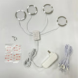 LED Led Mini Spotlights Remote Control Dimmable Spot Light Kit 3W 110V 220V Surface Mounted Ceiling Indoor Cabinet Lamps