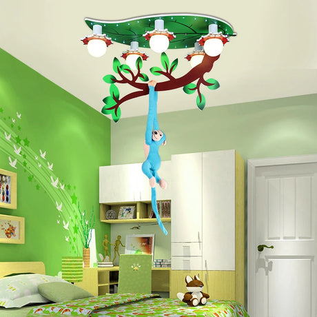 Children's bedroom decor's led lights for room indoor chandelier lighting chandeliers ceiling lamps for living room decoration