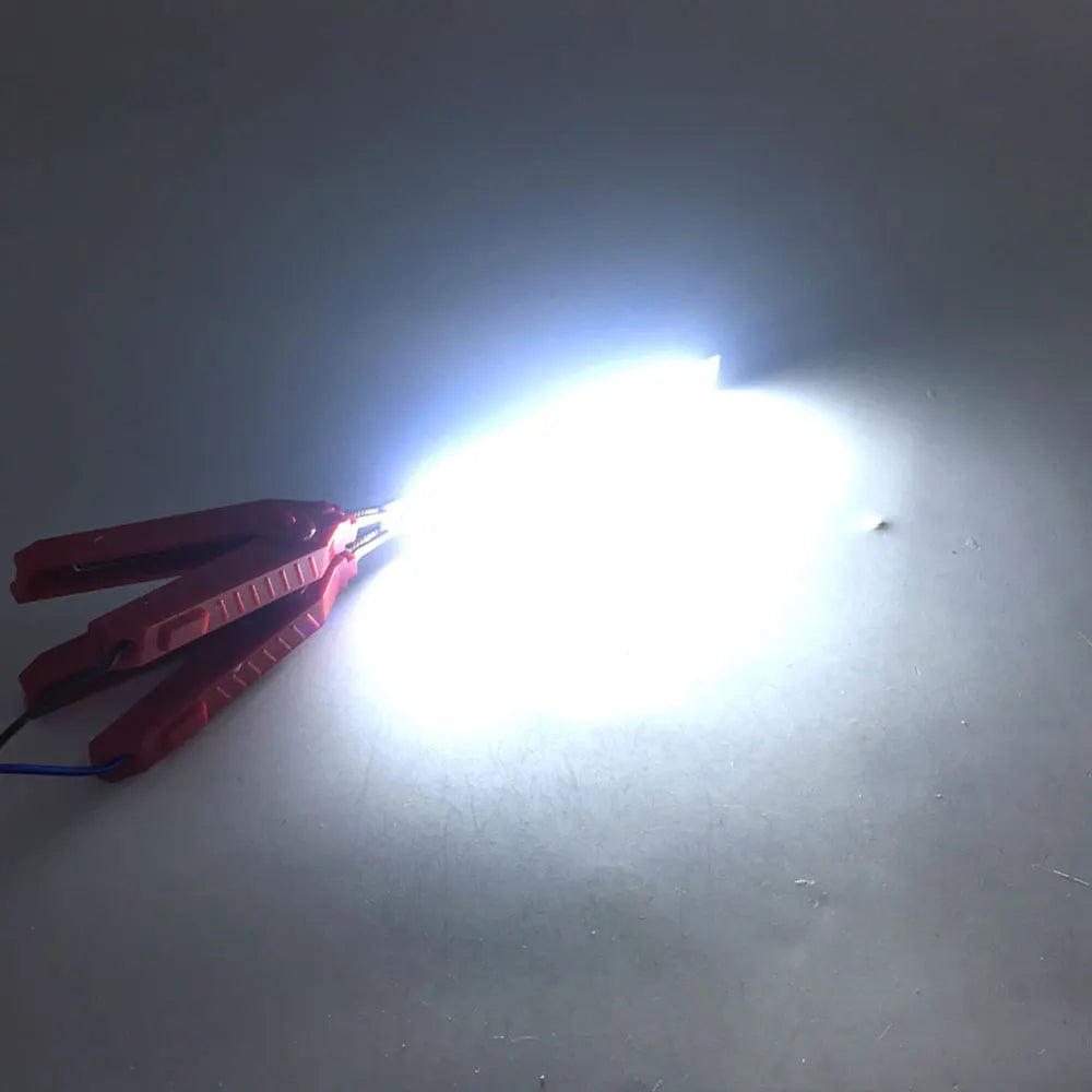 LED 3V 5V LED Light Strip COB Lamp 3.7V Battery USB Powered LED Chip Decor Lights Signal Bulbs Red Blue Green White