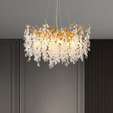 Nordic Crystal Luxury LED Chandelier Lighting Home Decoration LOFT Villa Lustre Living Room Hotel Hall Art Indoor Decor Lighting