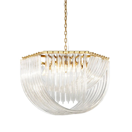 LED Postmodern Gold Silver Chrome Designer Hanging Lamps Chandelier Lighting Luster Suspension Luminaire Lamp For Foyer