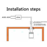1W 3W LED Spotlights Mini Led Ceiling Down Llights  85-265V DC12V 24V Surface Mounted Light Bulbs for Cabinet Counter Showcase