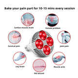 LED Red Light Therapy Bulb E27 48W Deep Red 660nm Near Infrared 850nm For Flowering Fruiting Grow Spectrum Enhancement Light Therapy