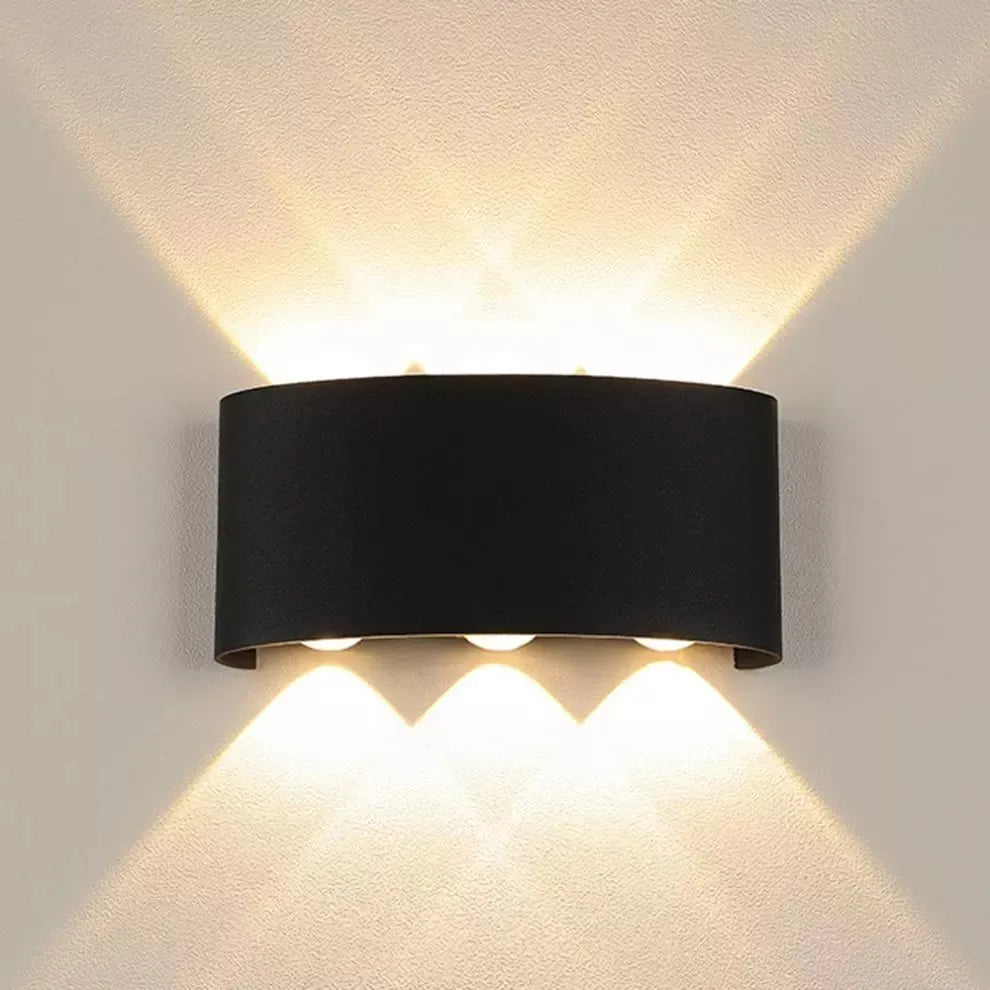 Nordic Wall Lamp Ip65 Led Aluminum Outdoor Up Down wall lights Modern For Home Stairs Bedroom Bedside Bathroom Lighting