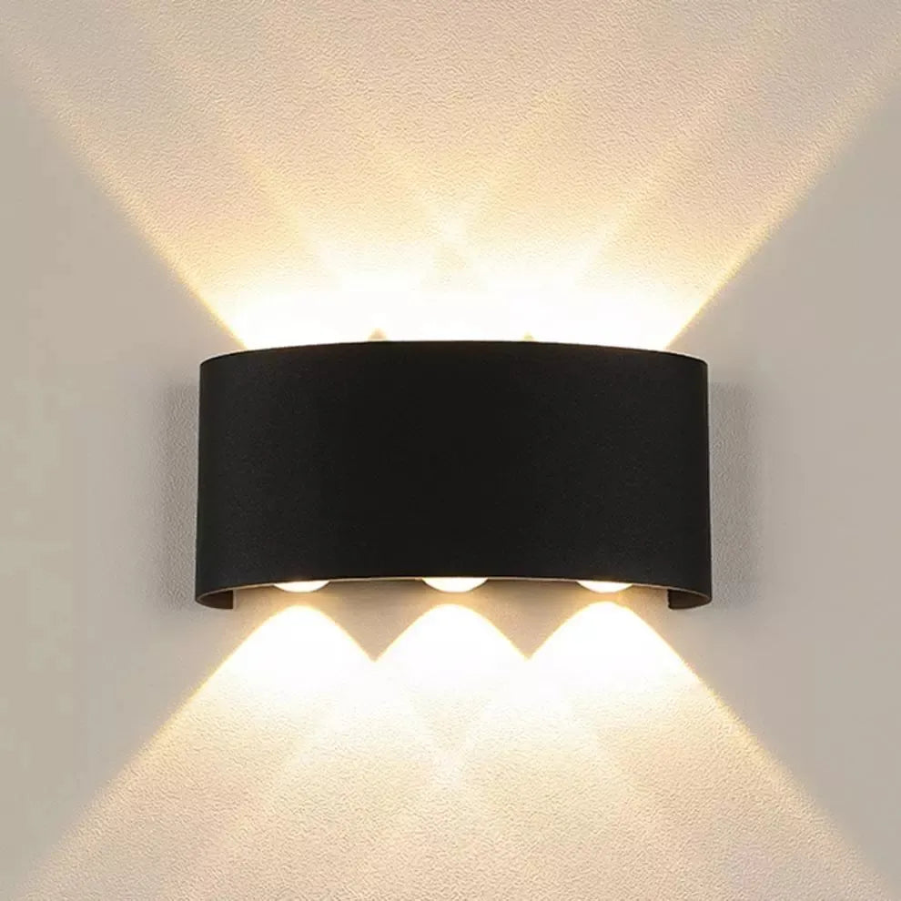 Nordic Wall Lamp Ip65 Led Aluminum Outdoor Up Down wall lights Modern For Home Stairs Bedroom Bedside Bathroom Lighting