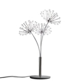 INS Modern Simple LED Bedside Lamp Living Room Bedroom Wedding Dress Shop Decors Crystal Study Dandelion Standing  Floor Light