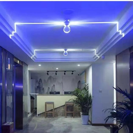 Colorful Downlight Led Surface Mounted Ceiling Lamp Waterproof Indoor Outdoor Wall Lamp For Corridor KTV Bar Decorative Lighting