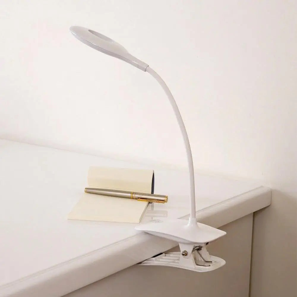 Desk Lamp Book Lamp Reading Light LED Clip Booklight Piano Study Flashlight Clip-On Home Decor Eye-Care Portable Torch