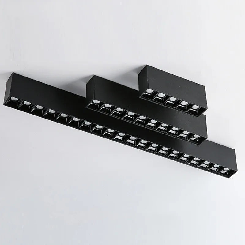 DIMMABLE LED Ceiling Lights Line Lamp AC85-265V 10W 20W 30W 40W Line Lamp LED Spot light Concrete Surface Mounted Ceiling Lights
