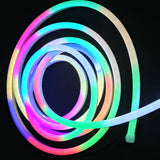 12mm x 25mm DMX512 RGBW LED Neon Strip (5m, DC24V) - IP67 Waterproof Addressable Pixel Neon Light (60 LEDs/m, 10 Pixels/m)