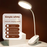 5V USB Powered LED Desk lamp Flexible Reading Book lights Eye Protect Rechargeable Table Lamp with Clip for Home Bedroom Study